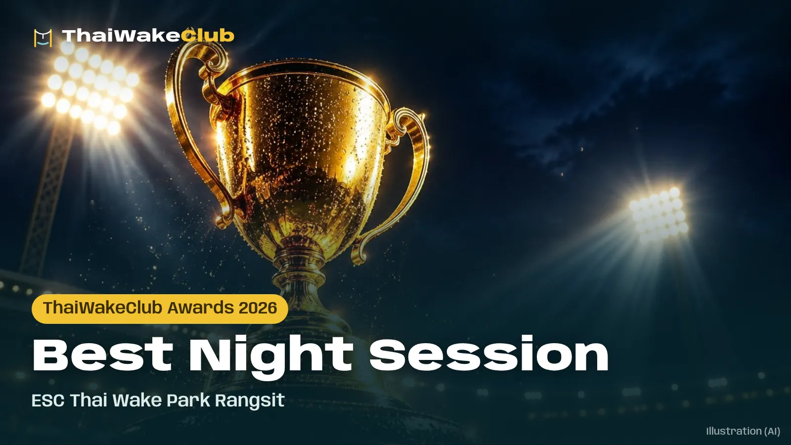Best Night Session — ESC Thai Wake Park Rangsit