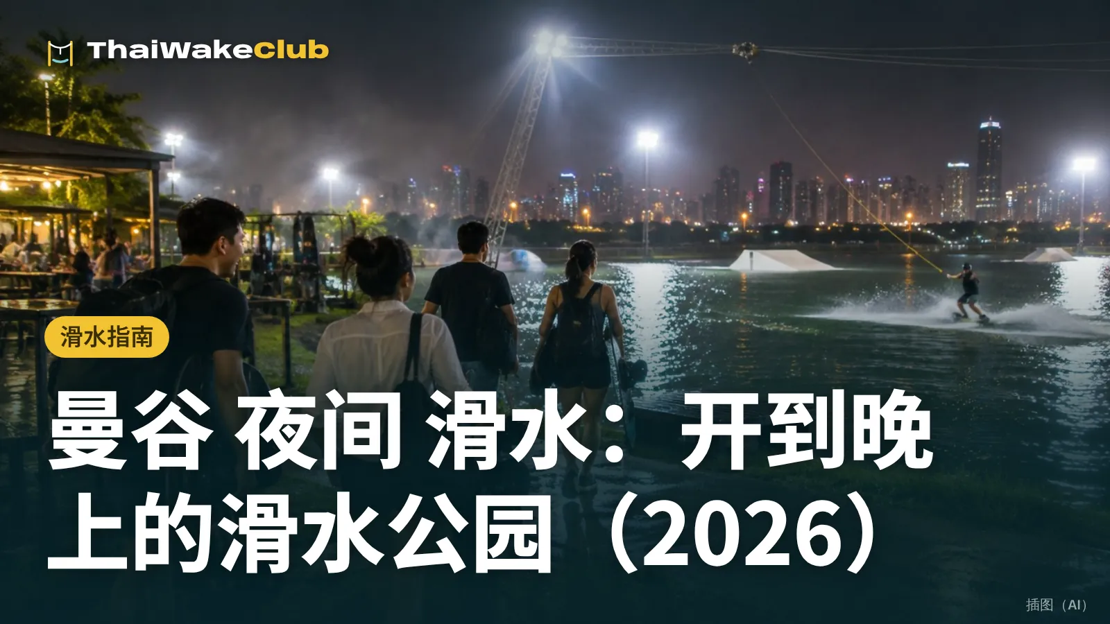 曼谷 夜间 滑水:开到晚上的滑水公园(2026)