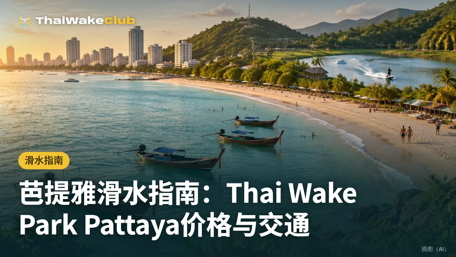 芭提雅滑水指南:Thai Wake Park Pattaya价格与交通