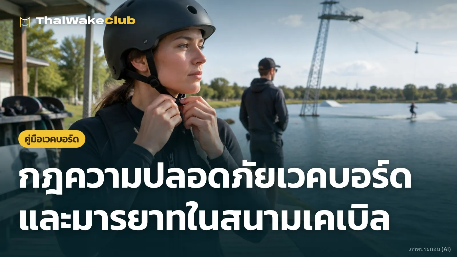 กฎความปลอดภัยเวคบอร์ด และมารยาทในสนามเคเบิล